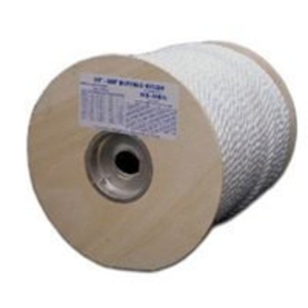 TW EVANS CORDAGE T.W. Evans Cordage 85-060 Rope, 280 lb Working Load Limit, 600 ft L, 5/16 in Dia, Nylon 85-060